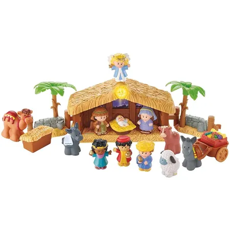 Fisher-Price Little People Weihnachtskrippe Geschenkset