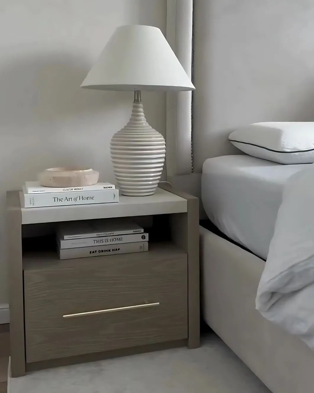 Tafellamp CELESTE Keramiek Beige