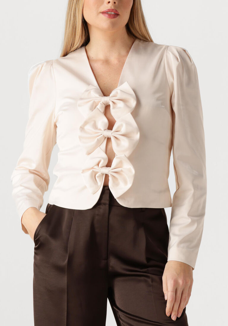 creme dante6 tops & t-shirts soralla bow detail top