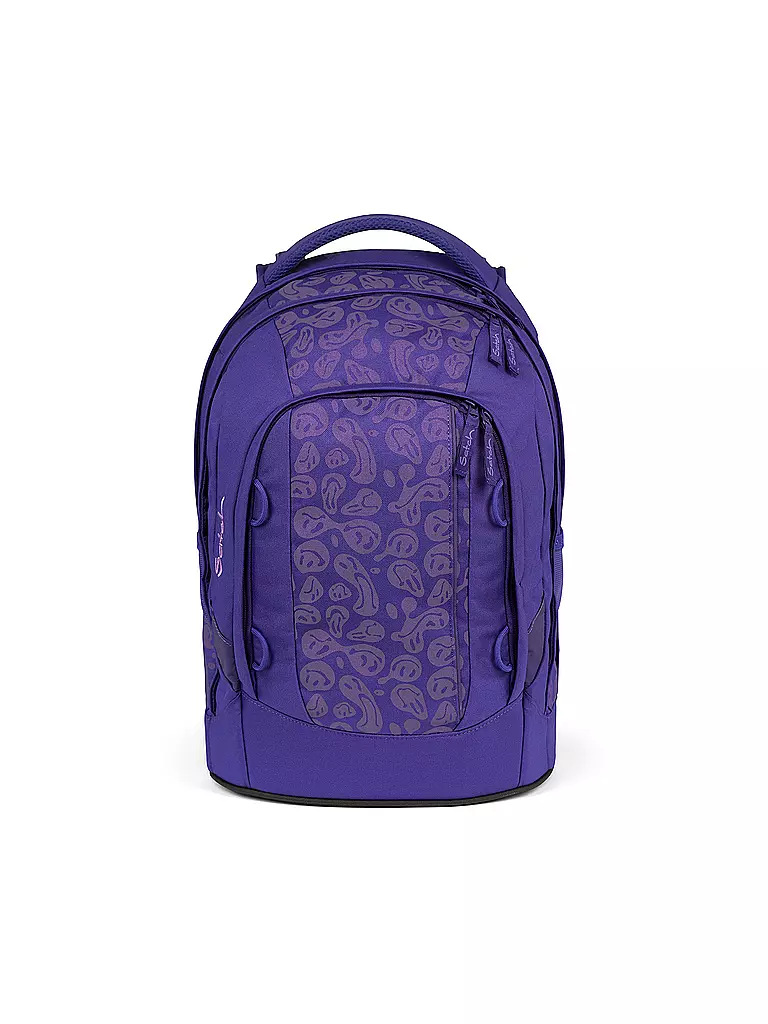 SATCH Schulrucksack Satch Pack Bright Faces lila