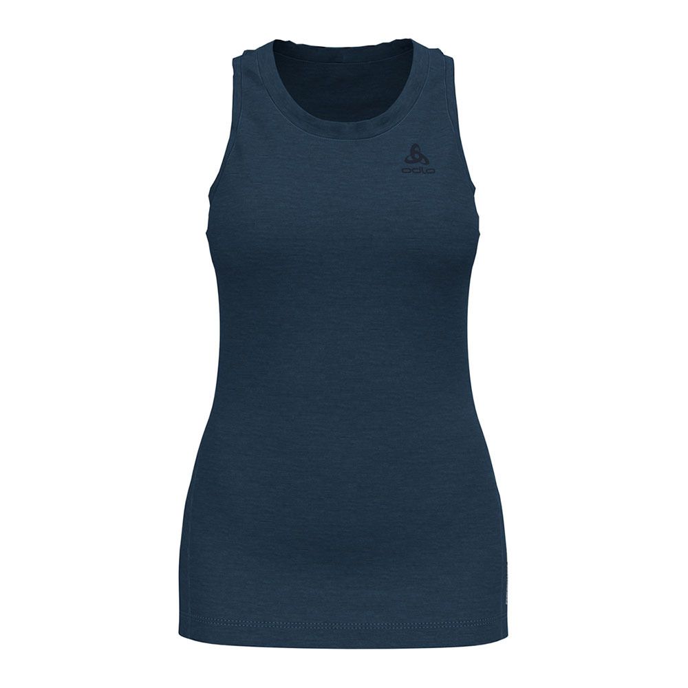 Odlo NATURAL PERFORM - Débardeur Femme blue wing teal melange