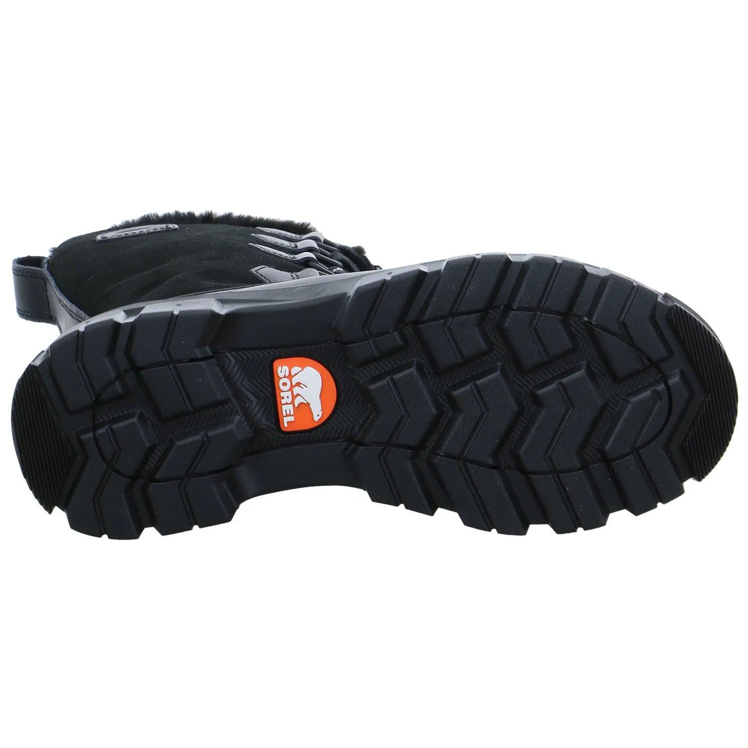 SOREL Snowboot Schwarz Leder  Wasserdicht