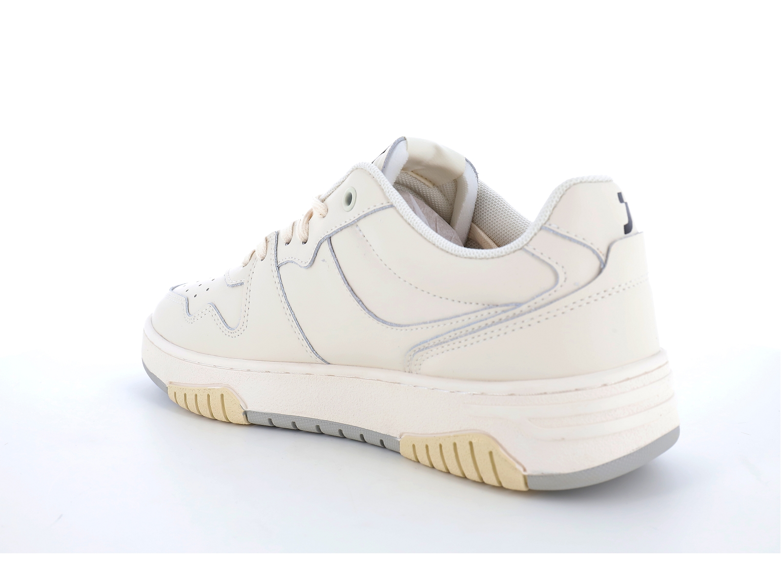 Safety jogger-589896 Cuir Blanc-Gris