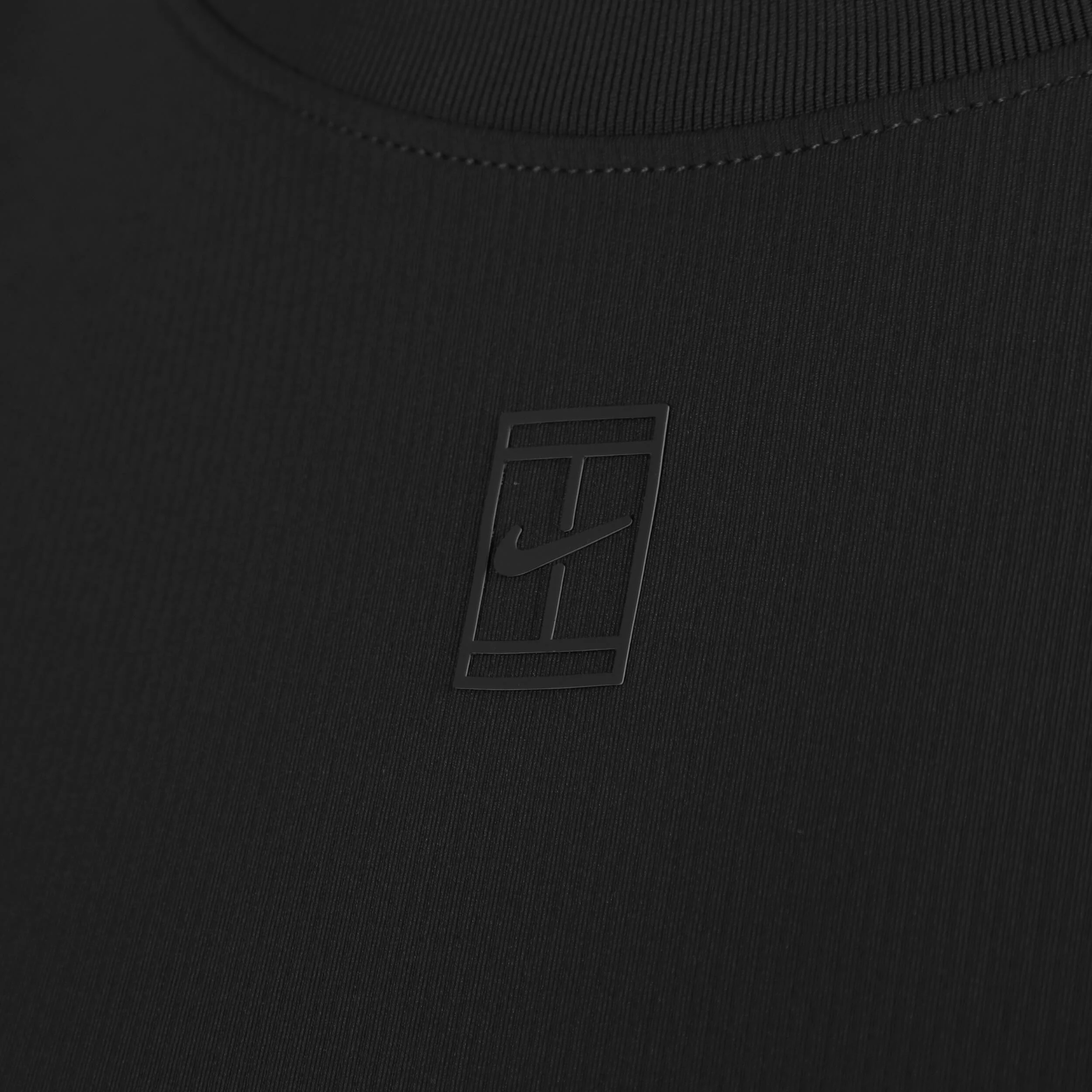 Nike Court Dri-Fit Advantage T-shirt Femmes - Noir , Noir