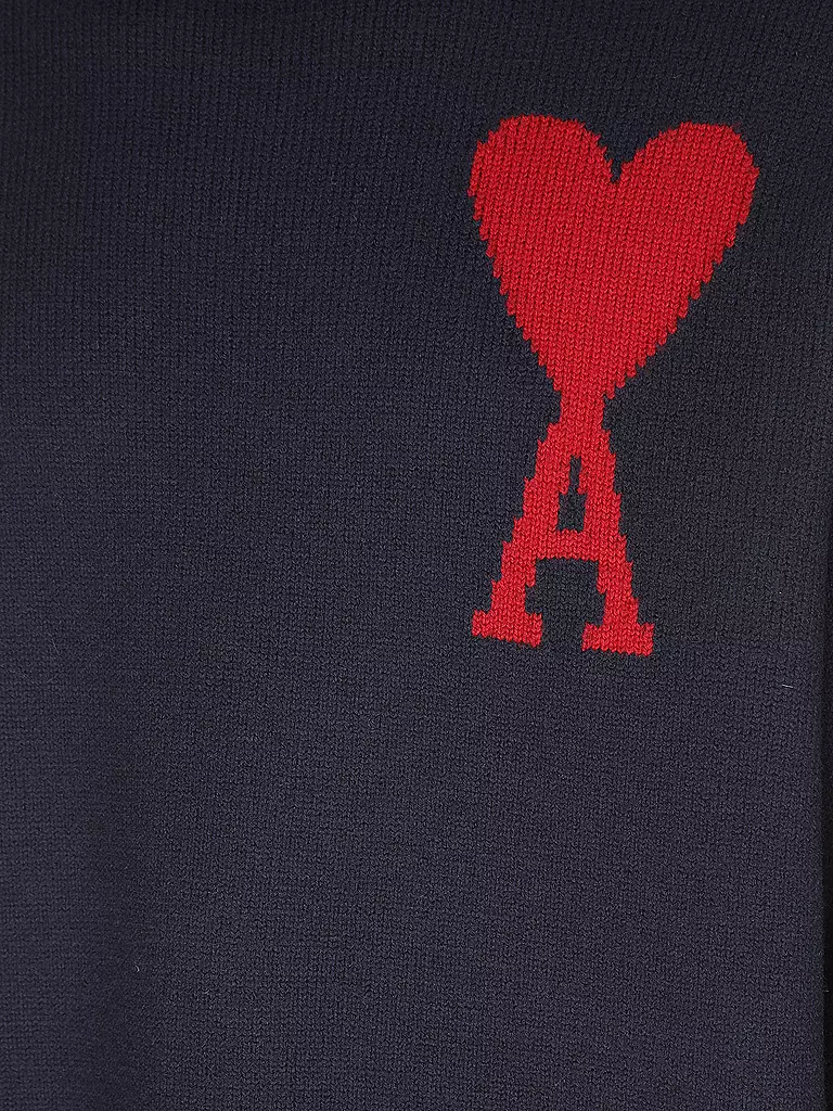 AMI PARIS Rollkragenpullover blau
