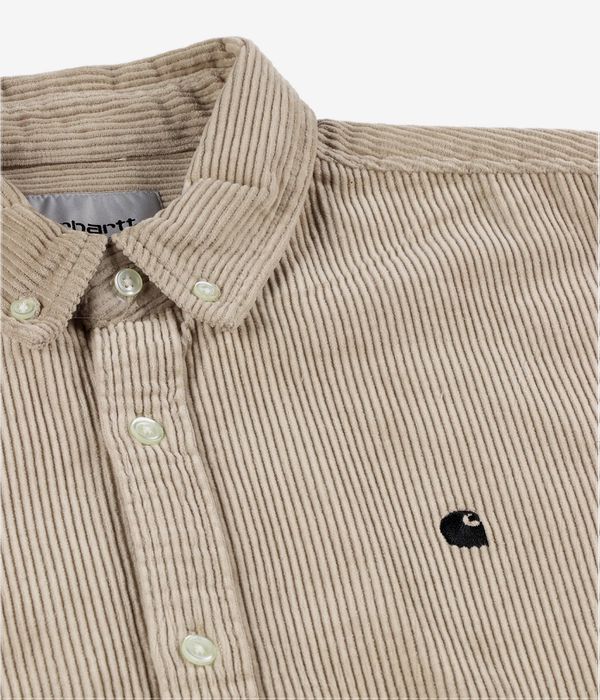Carhartt WIP Madison Corduroy Hemd (wall black)