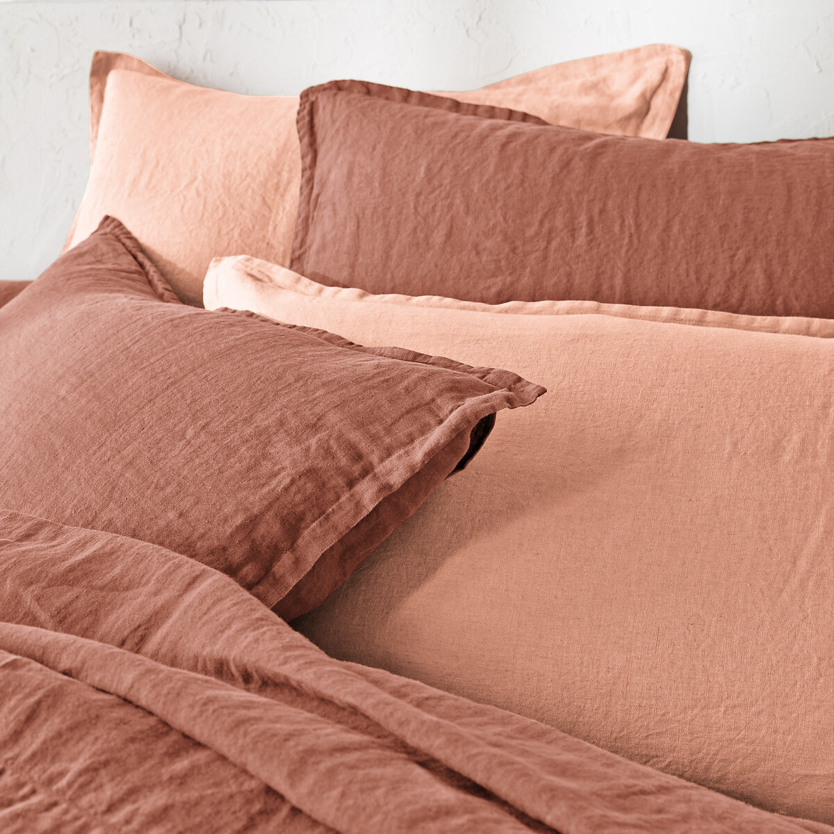 LA REDOUTE INTERIEURS<br>Fronha de linho lavado, Linot