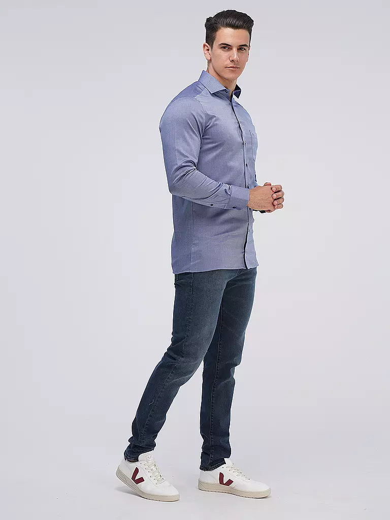 OLYMP Hemd Modern Fit blau