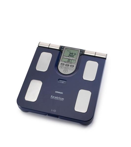 OMRON Körperfettmessgerät BF511 mit Waage blau 1 Stk