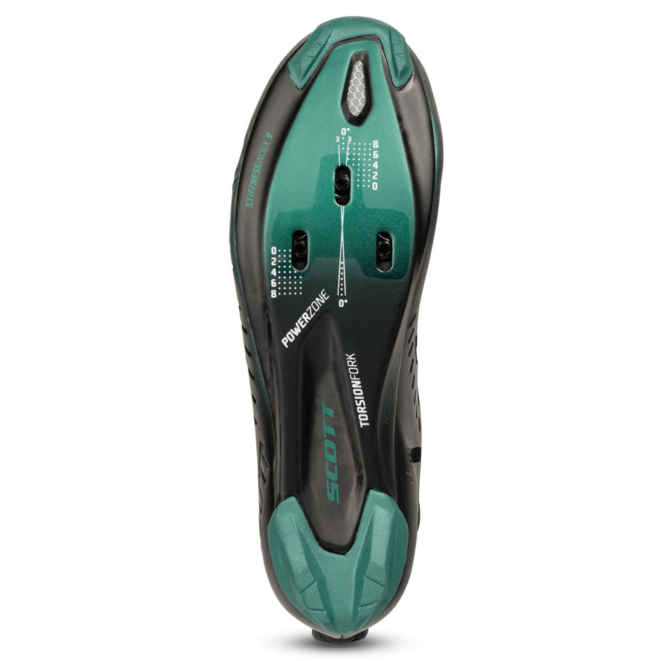 Scott Tri Carbon Cykelsko Prism Green/Black