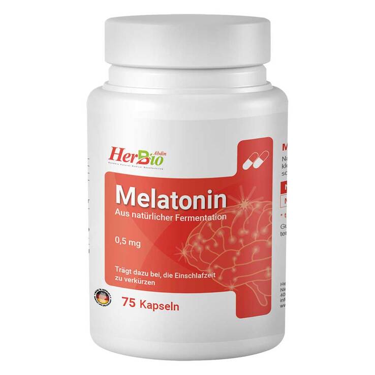 Melatonin 0,5 mg Kapseln, 75 St
