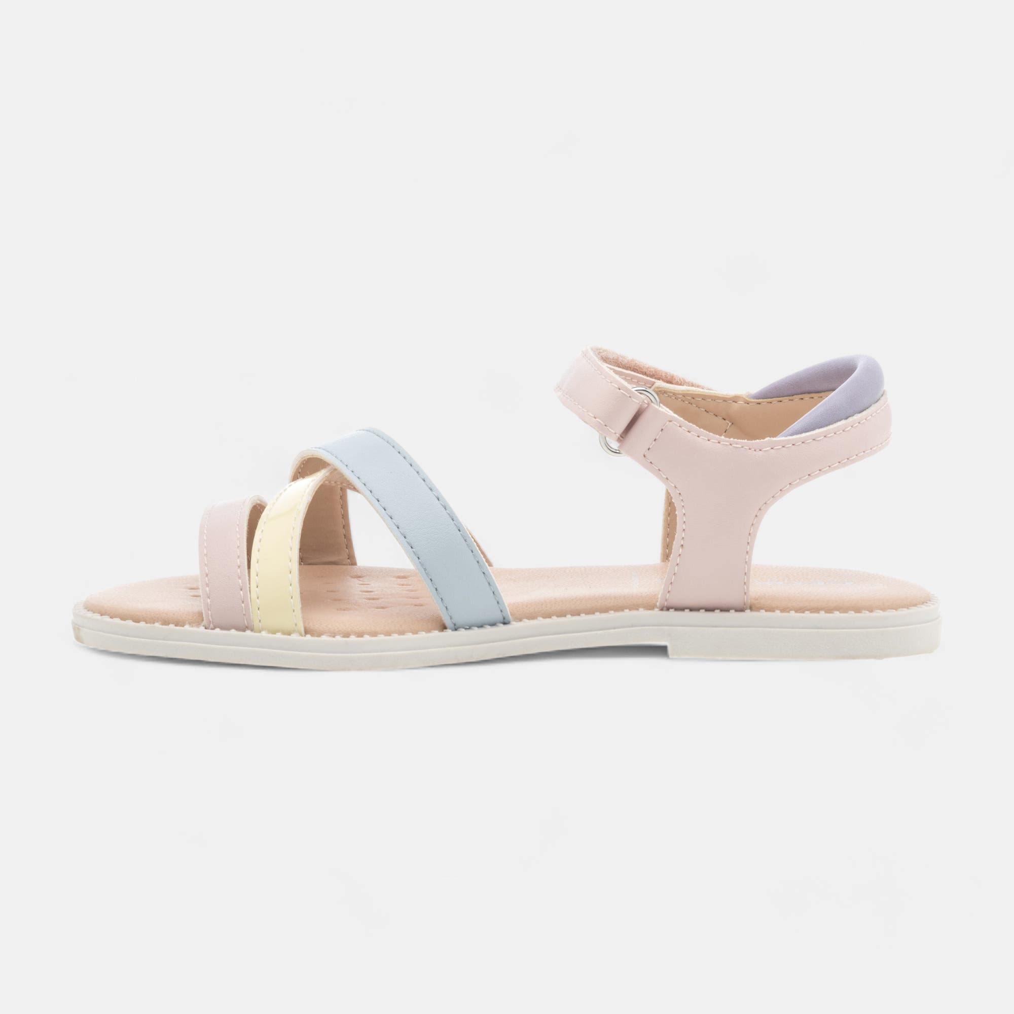 Nu-pieds Fille multicolore