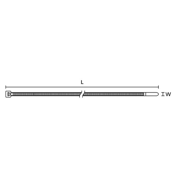 Hellermann Cable Ties 150 mm
