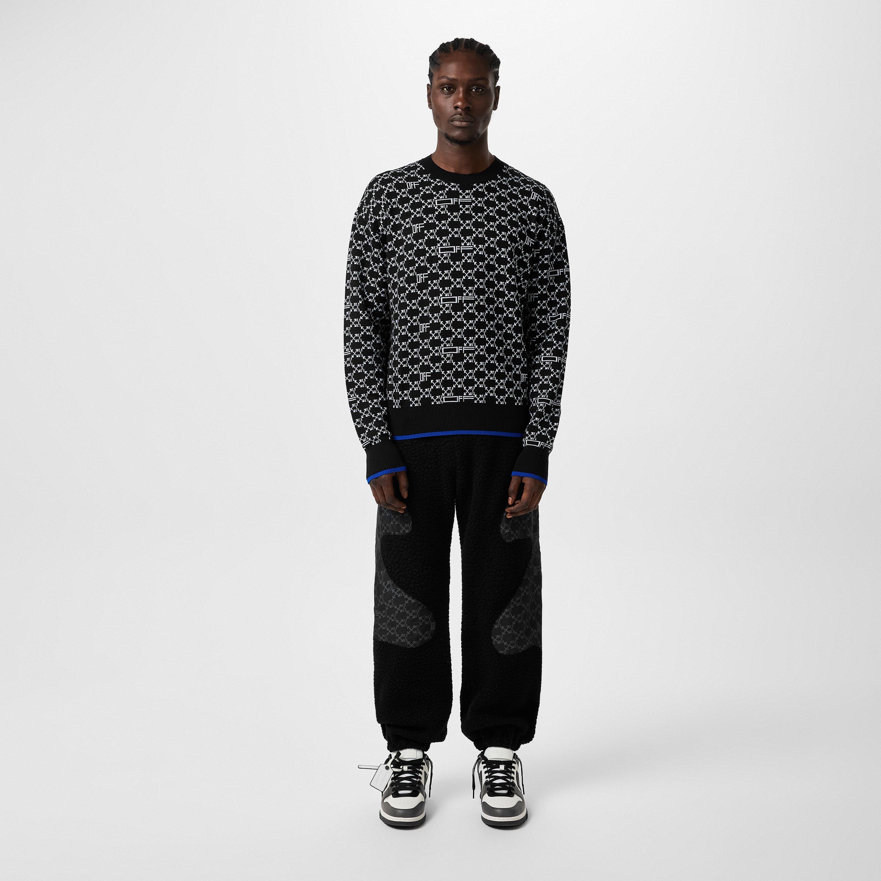 Off White All-Over Monogram Jumper