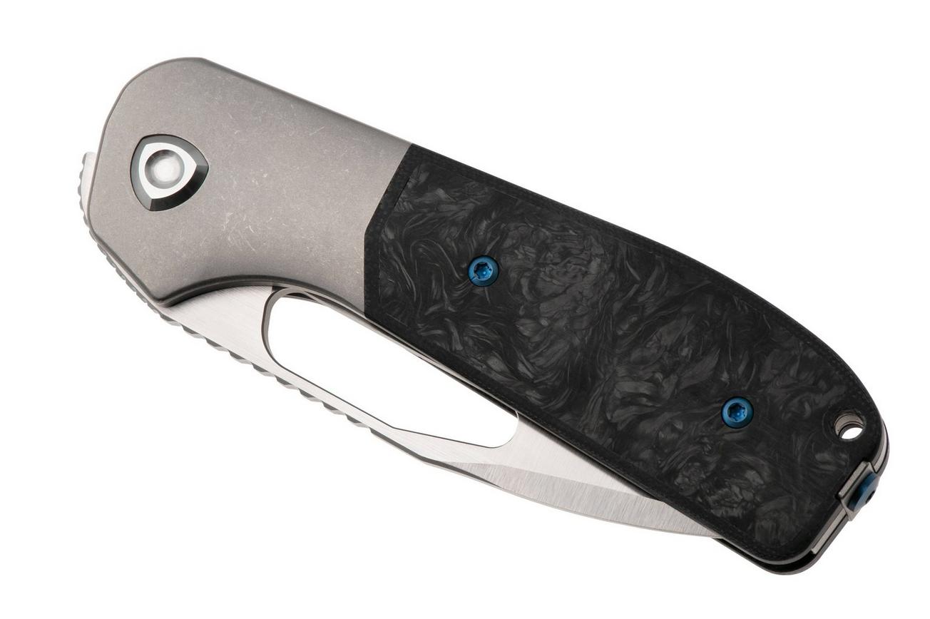 Liong Mah Field Duty 3.5 Satin S90V, Dark Matter Carbonfiber Titanium, zakmes