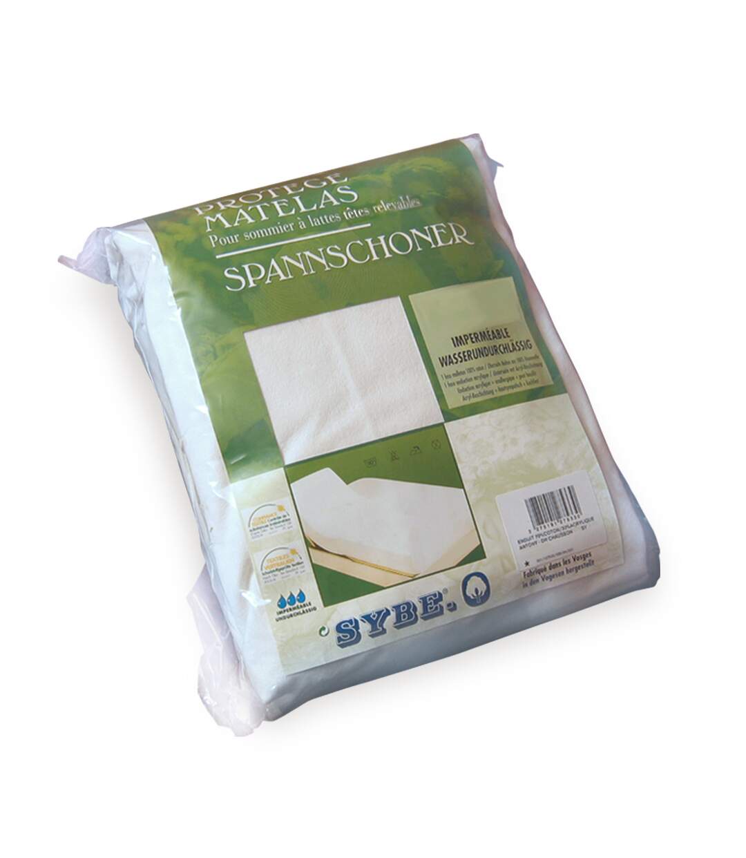 Protège matelas imperméable Antony 2x90x200 lit articulé TR grand bonnet 30cm