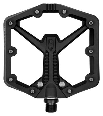 Paire de Pédales Plates Crankbrothers Stamp 1 Gen 2 - Large Noir