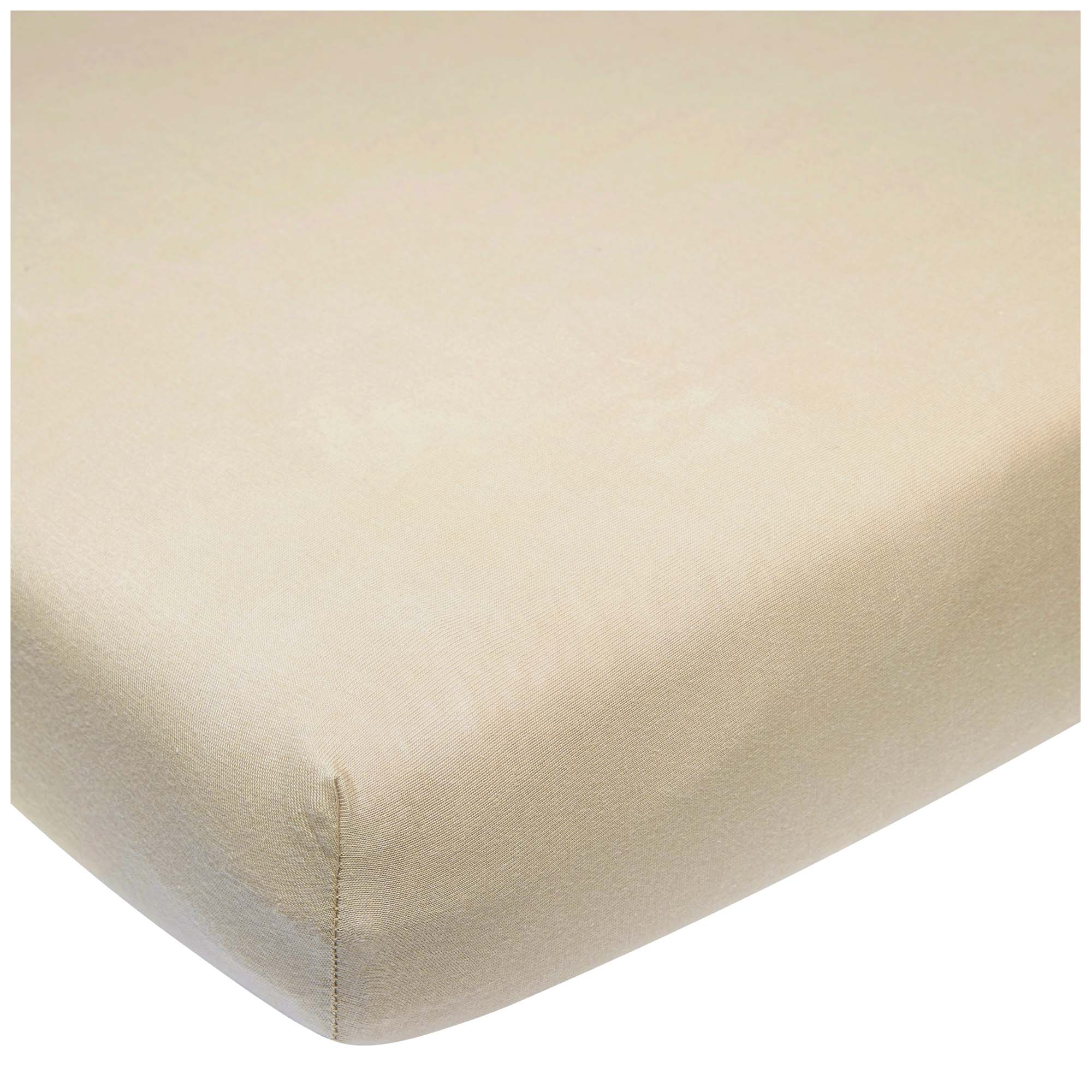 Meyco wieg hoeslaken beige