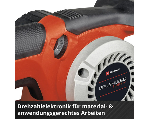 Einhell Power X-Change TP-BS 18/457 Li Brushless accubandschuurmachine, zonder accu en lader