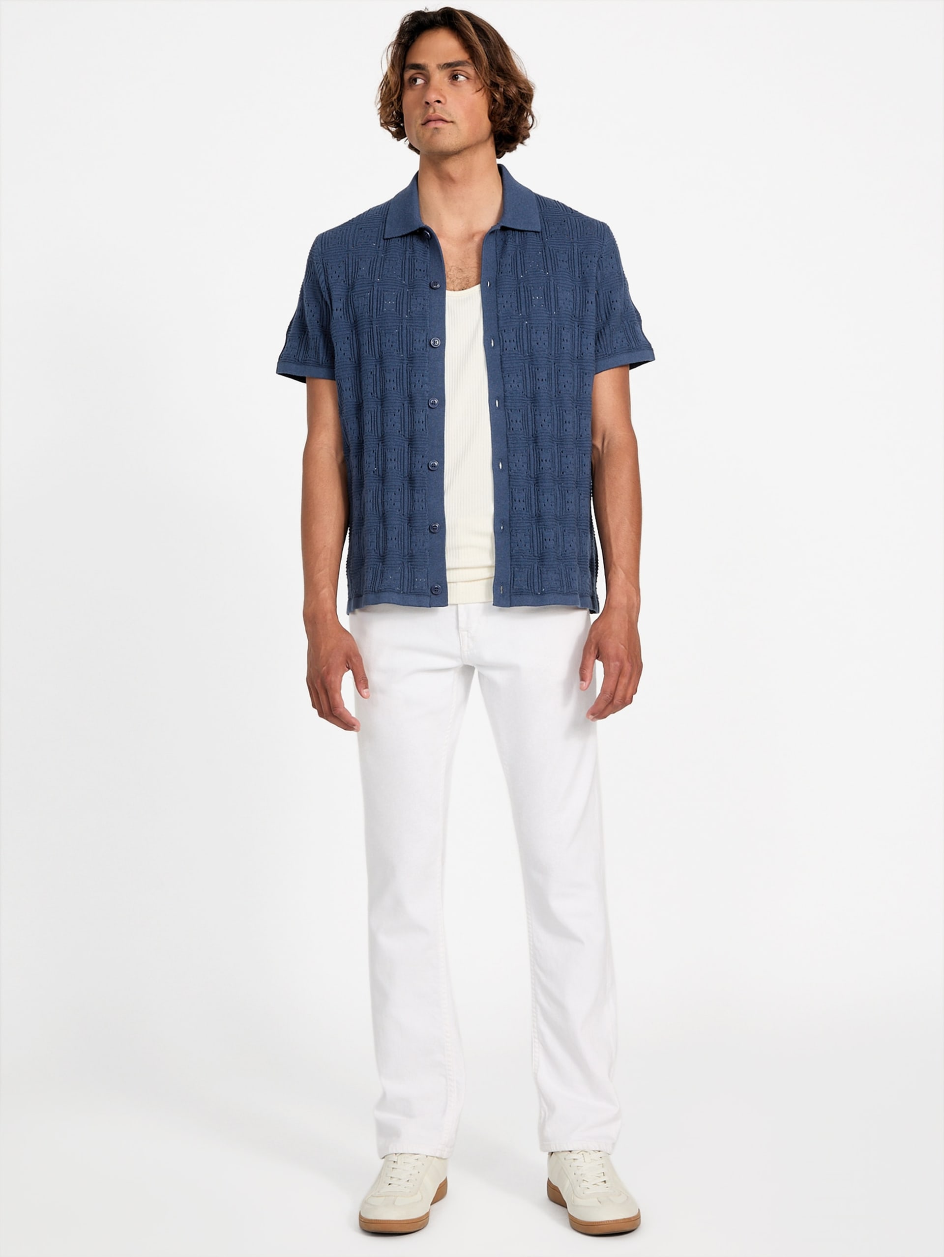 Camisa Topanga Pointelle