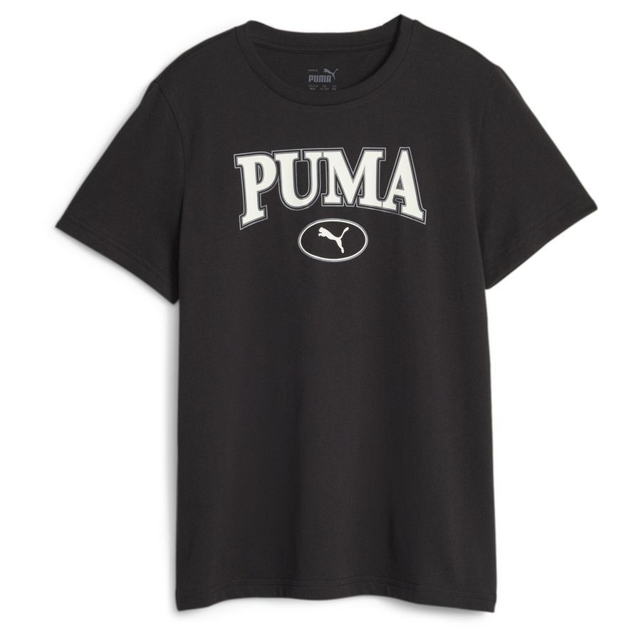 PUMA T-Shirt Squad - Noir/Blanc Enfant