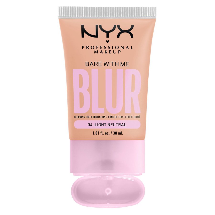 NYX Professional Makeup Bare With Me Blur Tint Foundation 04 Light Neutral 30ml