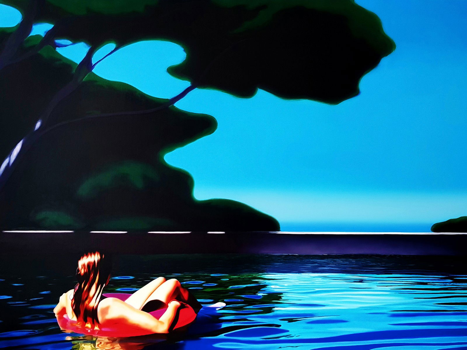 The Warmest Day by Hugo Pondz - Darlings - Small Limited Edition. 30x40.