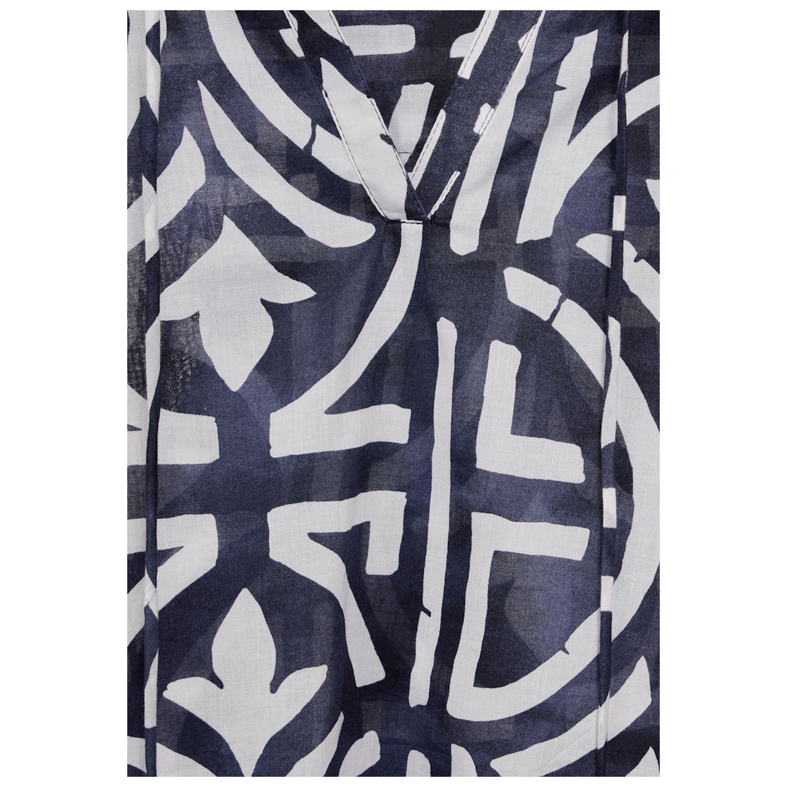 Street One LTD QR Printed tunic blouse wi