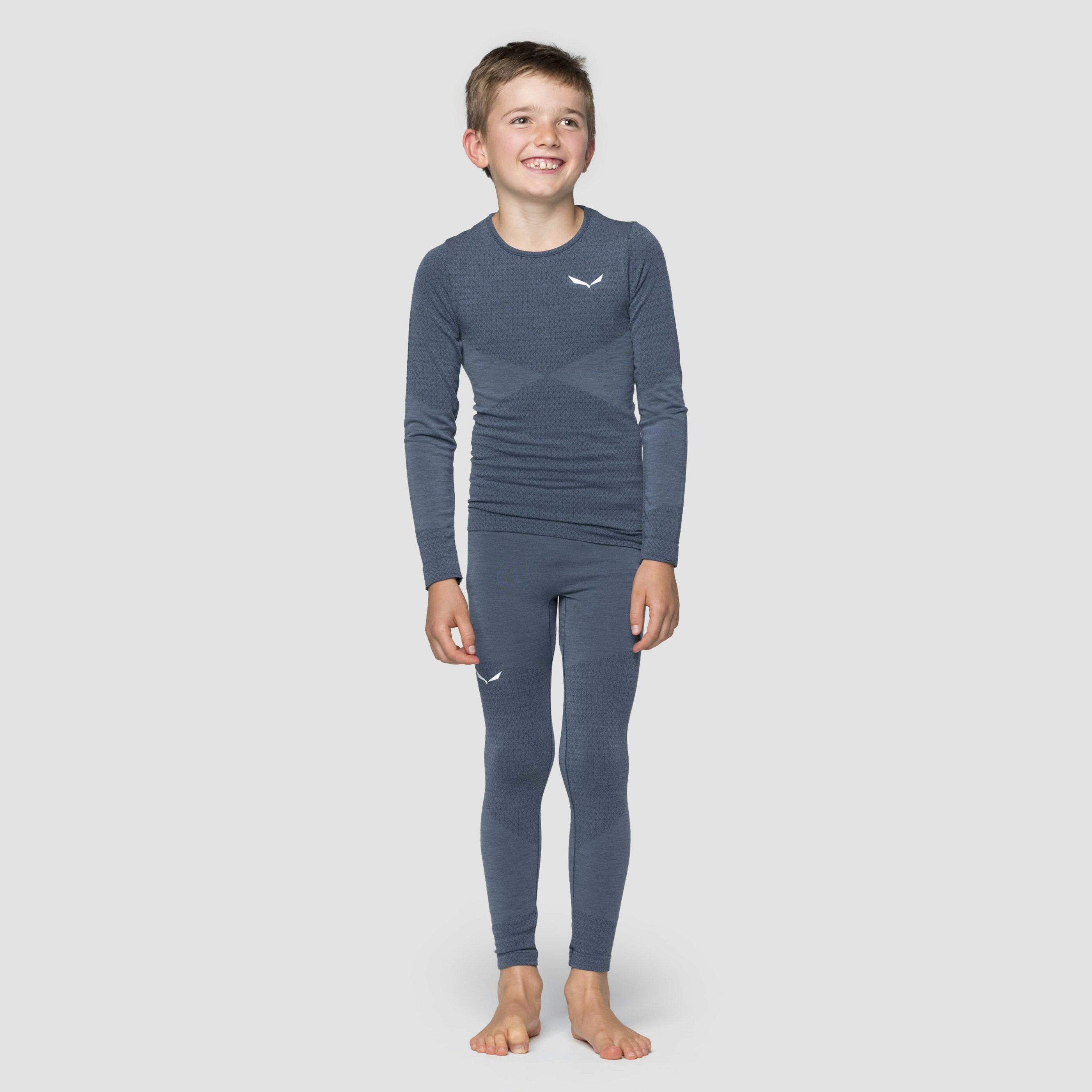 Zebru Medium Warm Alpine Merino Responsive Langarm Shirt Kind