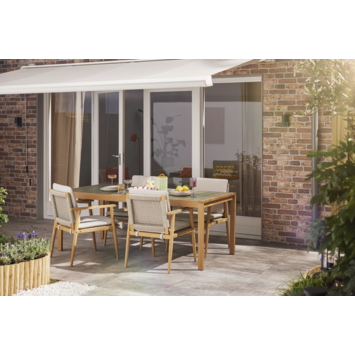 Tuinstoel Fenna light teak hout
