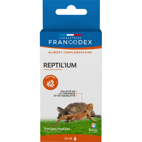 Minéraux pour reptiles et tortues : 24ml