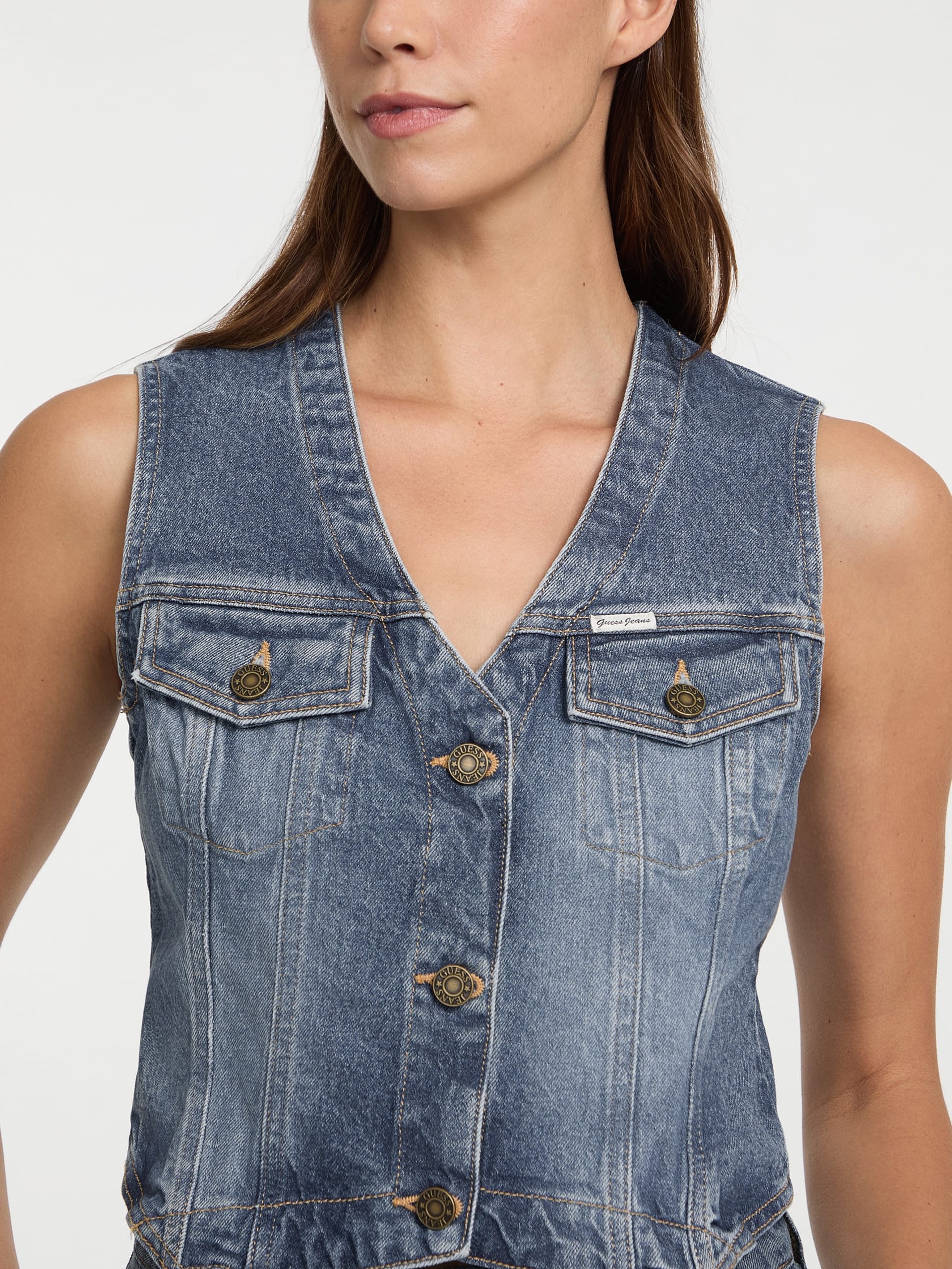 Colete jeans