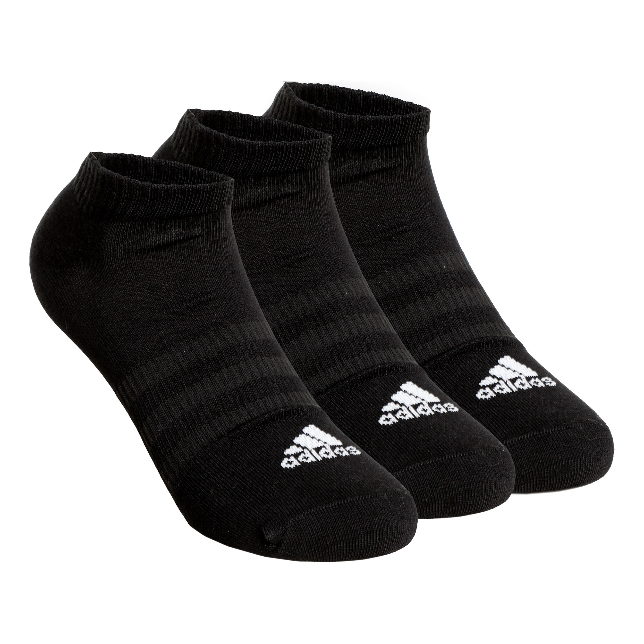adidas Sportswear Low Chaussettes De Sport Pack De 3 - Noir , Blanc
