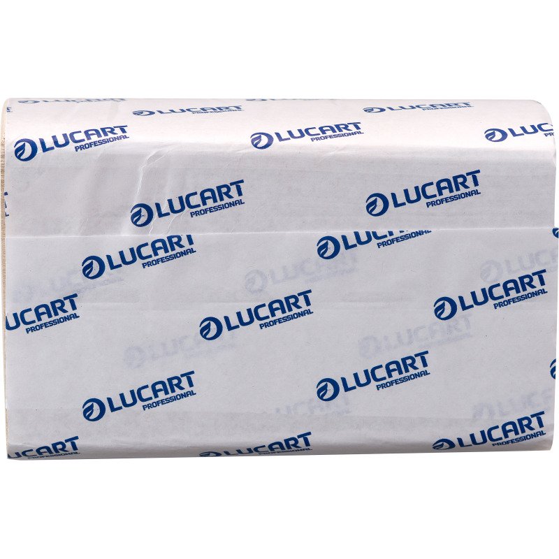 Papier essuie-mains pliage enchevêtré Lucart EcoNatural Z20 – Carton de 3000