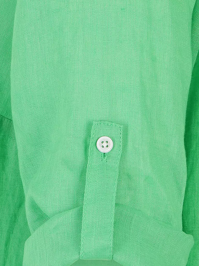 DORIS STREICH Leinenbluse grün