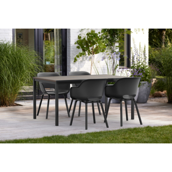 Keter tuintafel Signature Porto walnut kunststof
