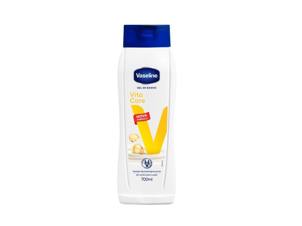 GEL DE BANHO VASELINE VITA CARE 700ML