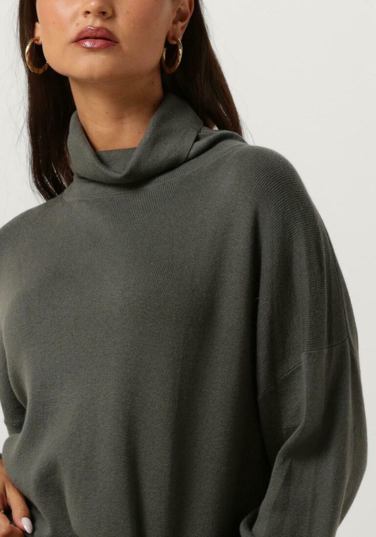 KNIT-TED olijf knit-ted coltrui mara