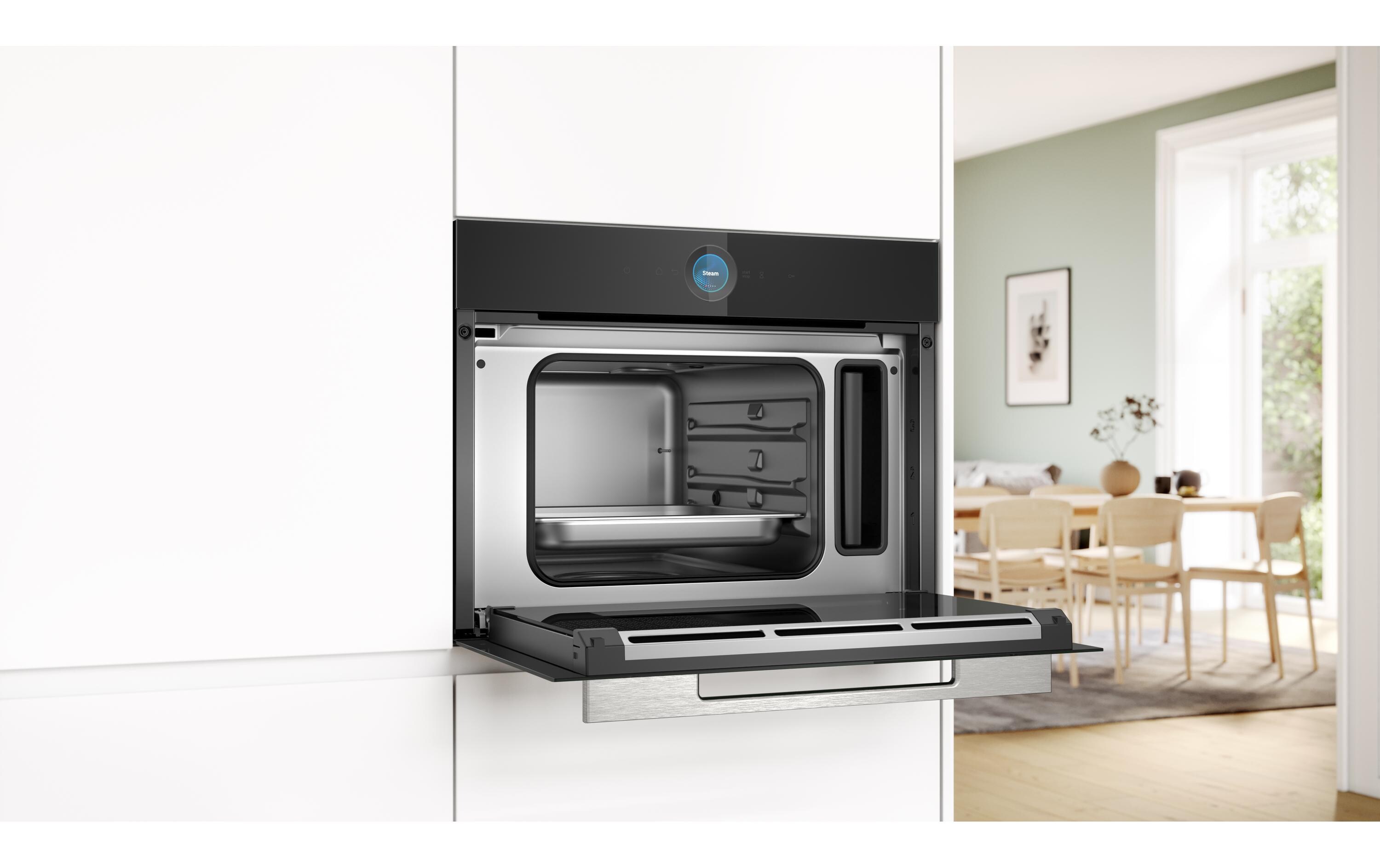 Einbaudampfbackofen CDG714XB1 Schwarz<br>Herd/Backofen