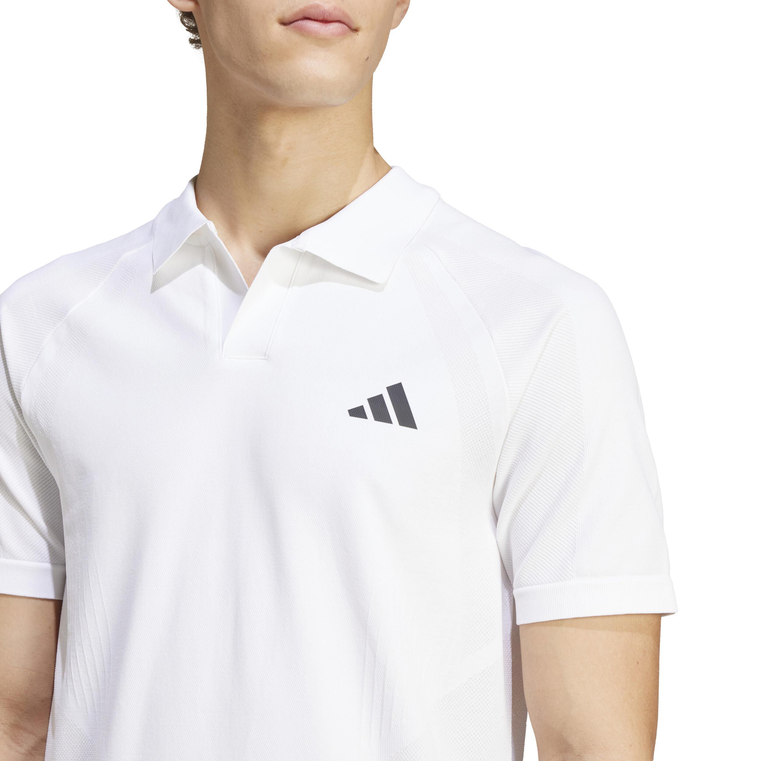 adidas Seamless Pro Polo Hommes - Blanc
