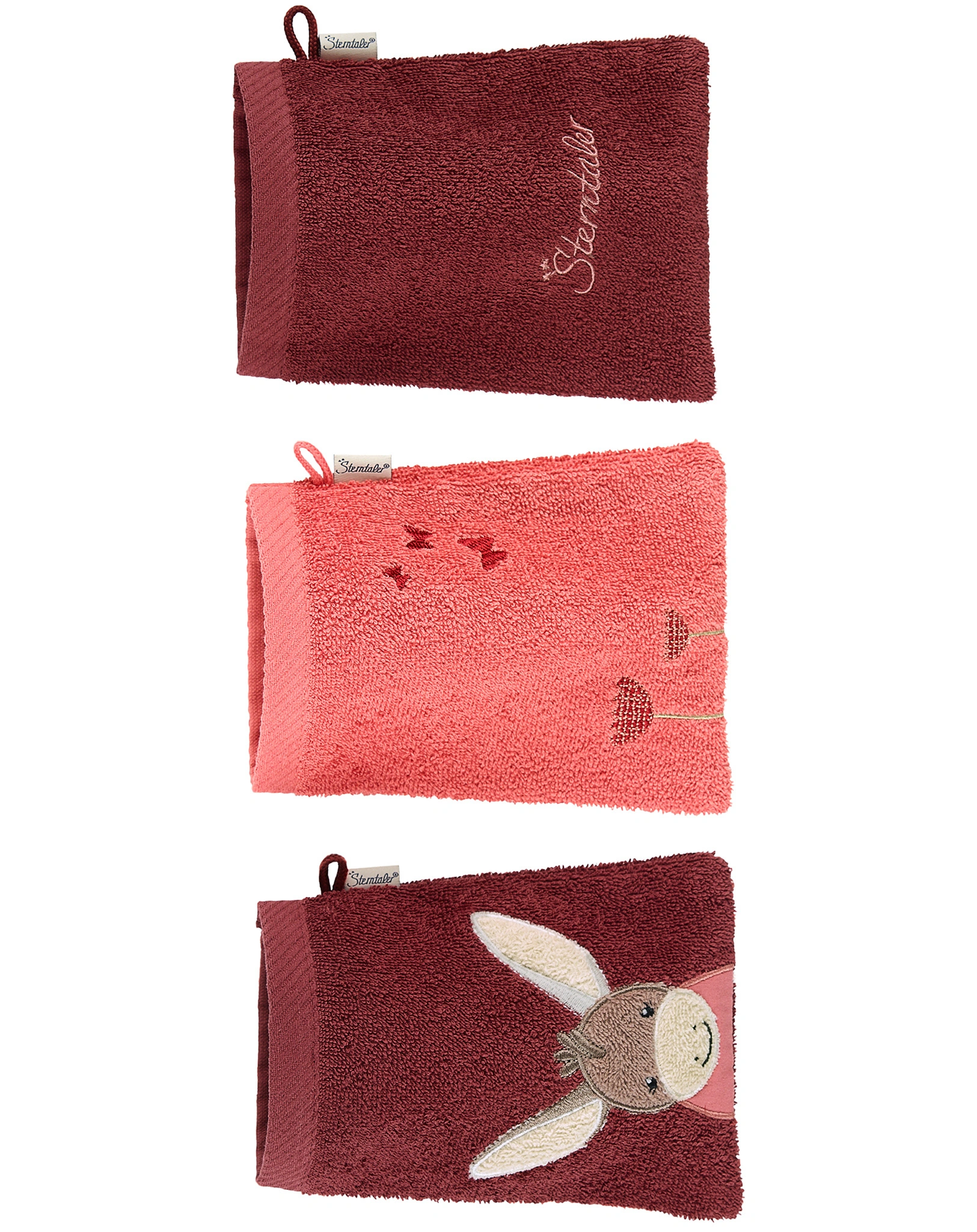 Waschhandschuh ESEL EMMILY 3er-Pack