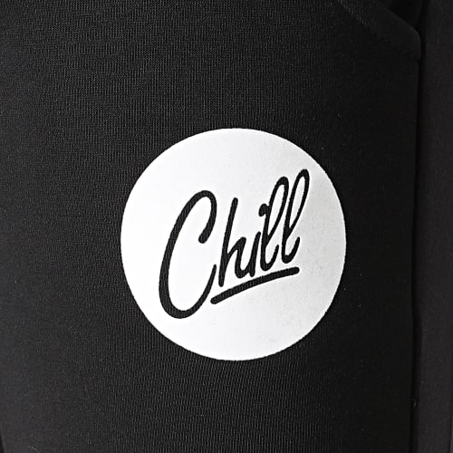 Pantalon Jogging Chill Noir Blanc