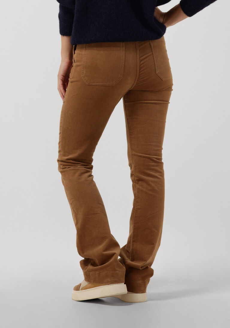 BY-BAR khaki by-bar pantalon leila velvet twill pant