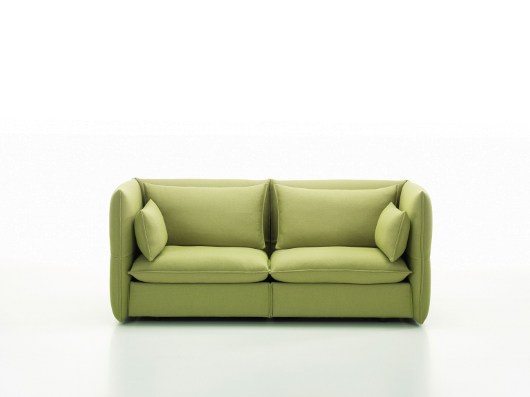 Vitra Mariposa 3-zits bank Iroko limoen