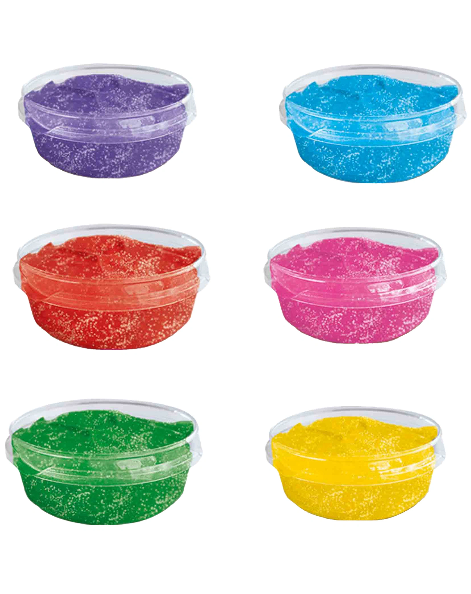 Plakatfarbe GLITZER (6x45ml)