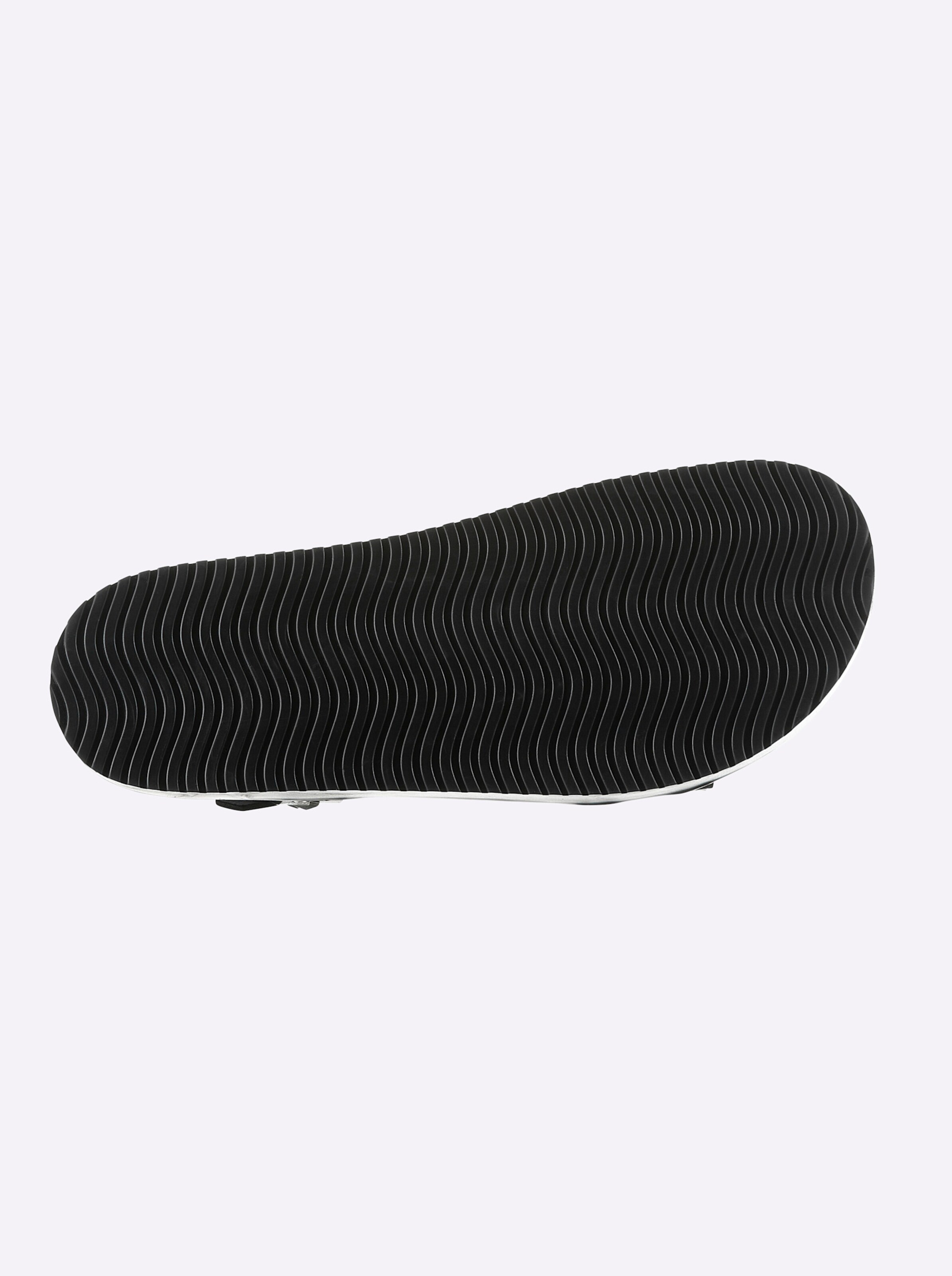heine Sandale in schwarz