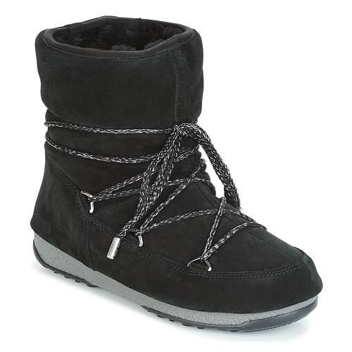 Moon Boot - LOW SUEDE WP - Noir