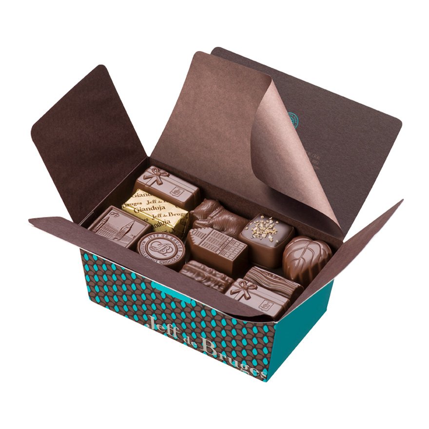 Ballotin 375 g chocolats au lait