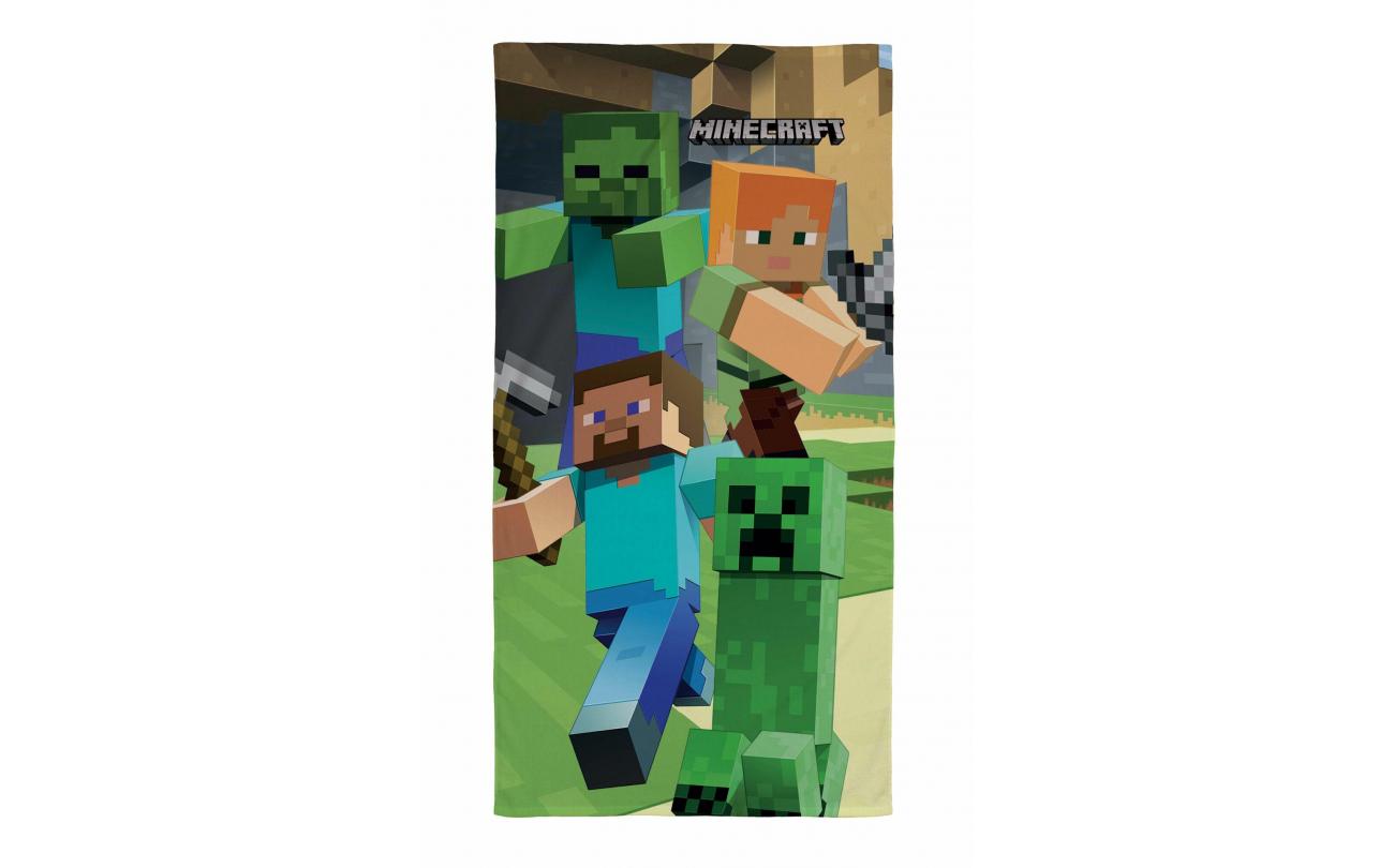 Minecraft Group strandlaken 70x140cm
