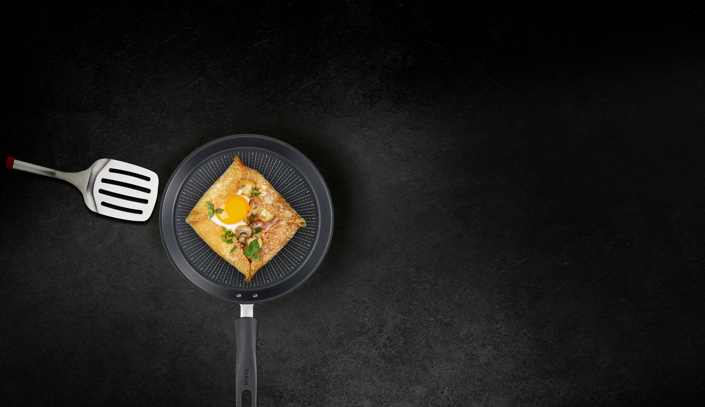 Unlimited pannenkoekpan 25 cm - inductie
